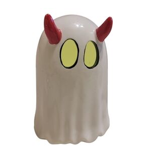 Ceramic Ghost with Horns